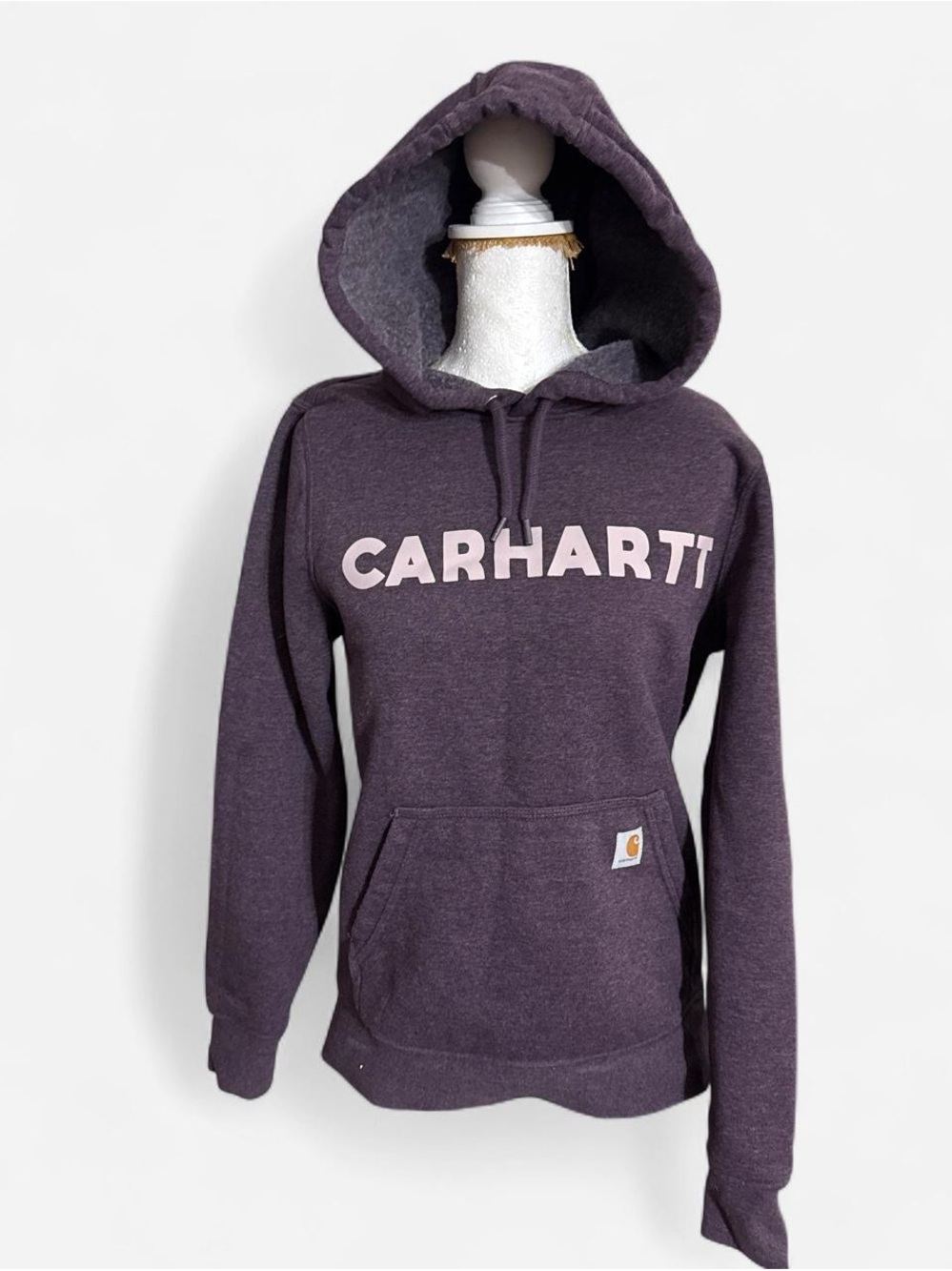 Carhartt Women's Plum Pullover Hoodie with Logo